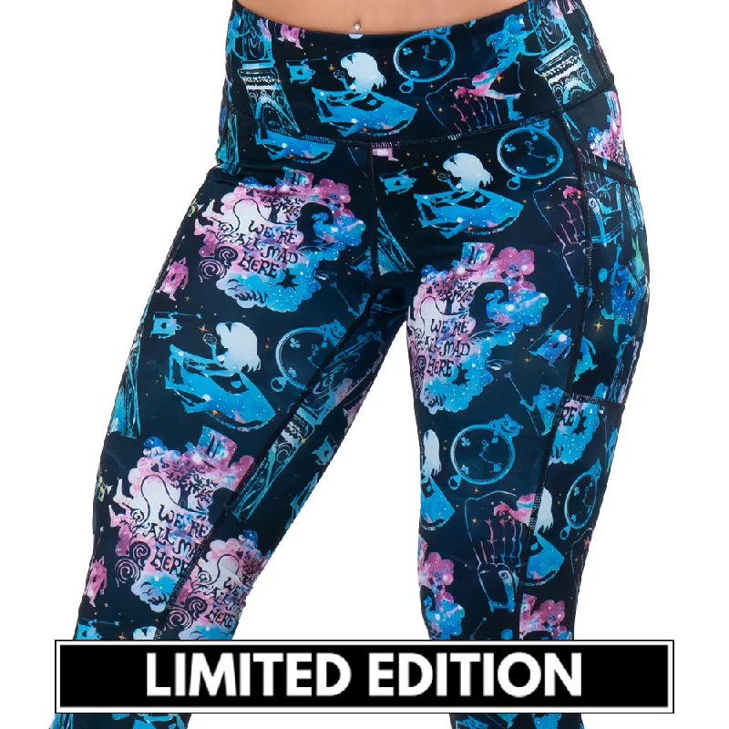 Elegant And Noble Down The Rabbit Hole Leggings