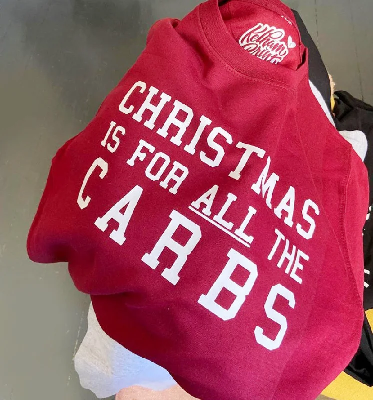 Sports And Leisure Christmas Is For ALL The Carbs - Unisex Fit Sweater