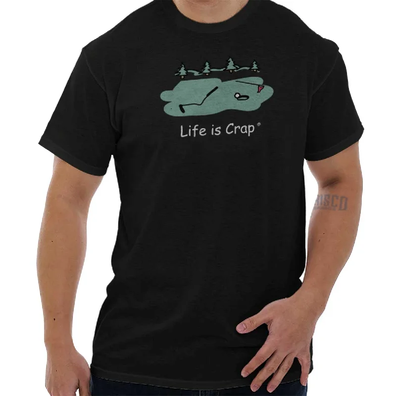 Hooded design Bent Golf Club T-Shirt