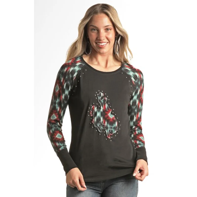 Sports Design Panhandle Women's Black Bronc Shirt