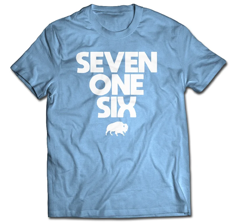 Youthful SevenOneSix - Adult Shirt - Light Blue