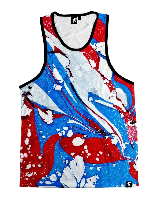 Nightclub Style Captain Marble Unisex Tank Top