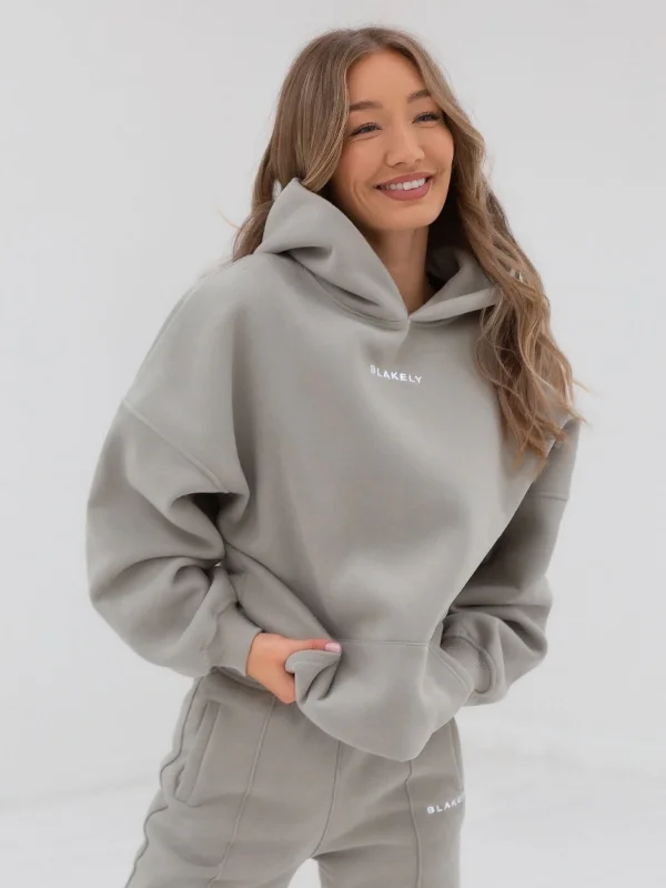 Casual And Casual Everyday Hoodie - Grey