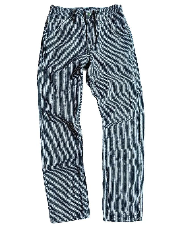 Design And Tailoring Hickory Stripe Work Uniform Denim New Wider Fit