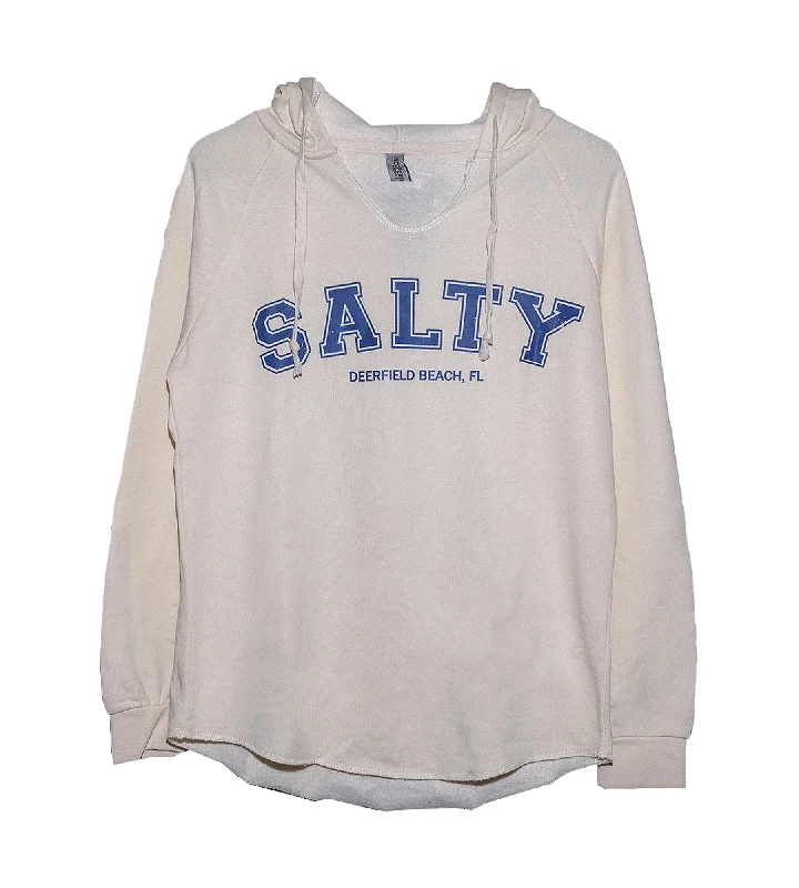 Girl Style Island Water Sports Salty Hooded Sweatshirt