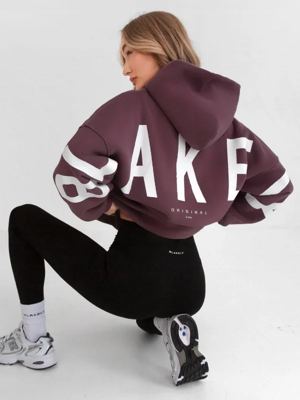 Classic Series Isabel Oversized Hoodie - Light Plum