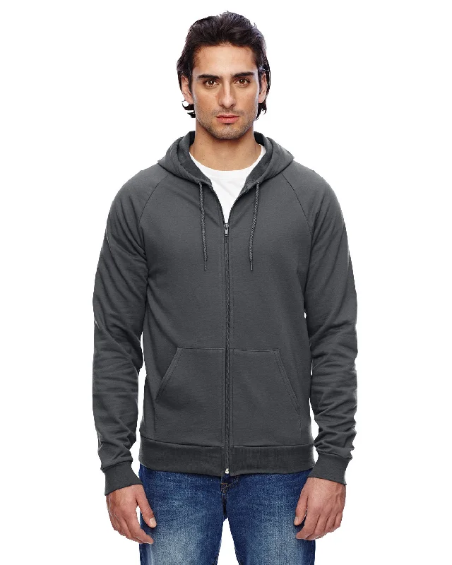 Unique Design American Apparel 5497W Unisex California Fleece Zip Hoodie