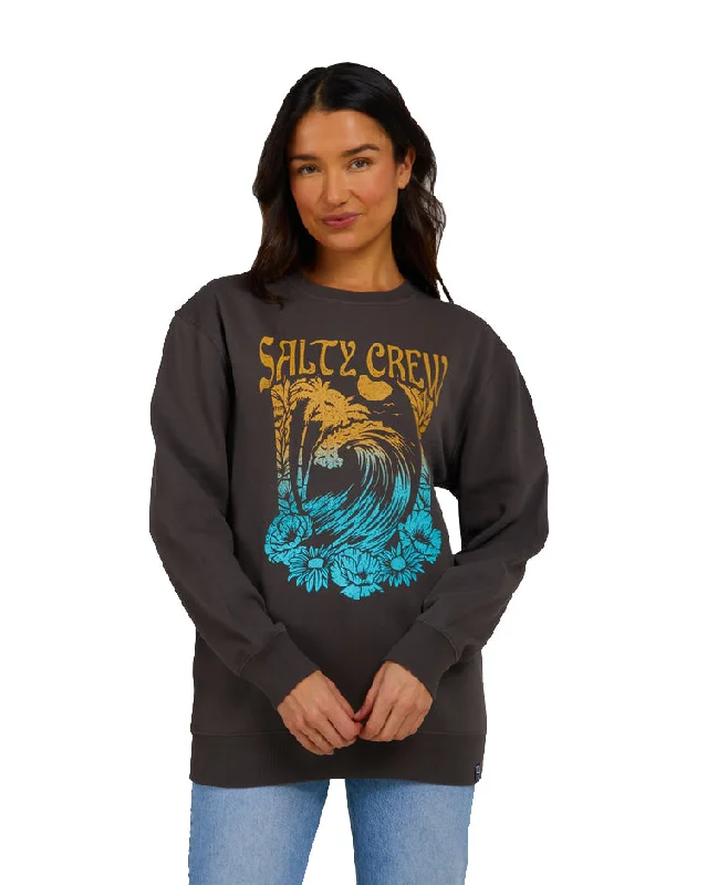 British Fashion Salty Crew Big Wave Crew Fleece