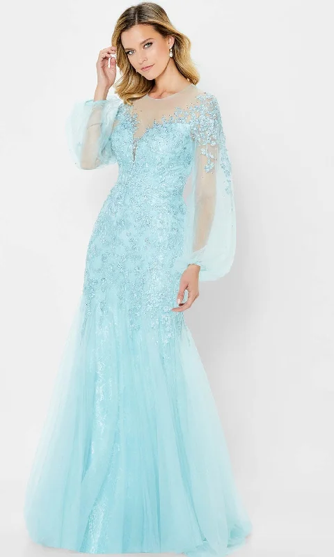 Warm Winter Series Montage by Mon Cheri 122908 - Lace Ornate Mother of the Bride Gown