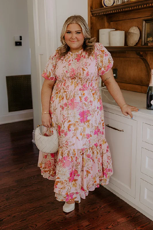 Thin Design Meadow Muse Floral Midi Curves
