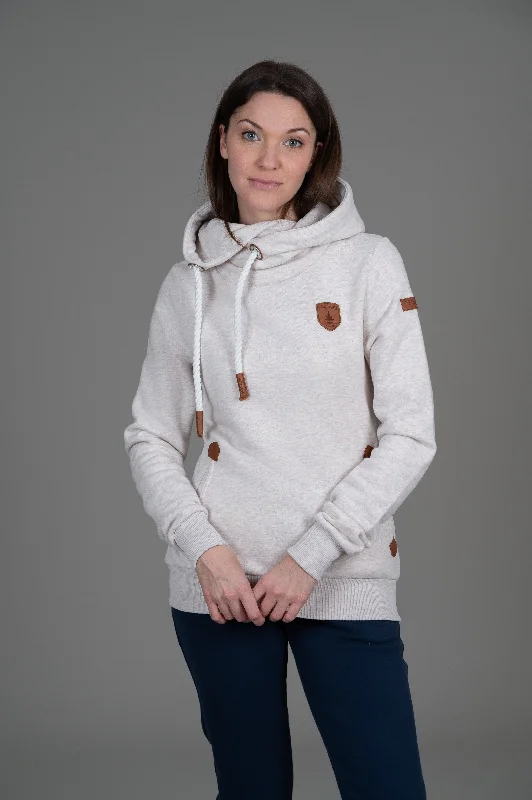 Minimal Style Artemis Heather Oatmeal Hoodie