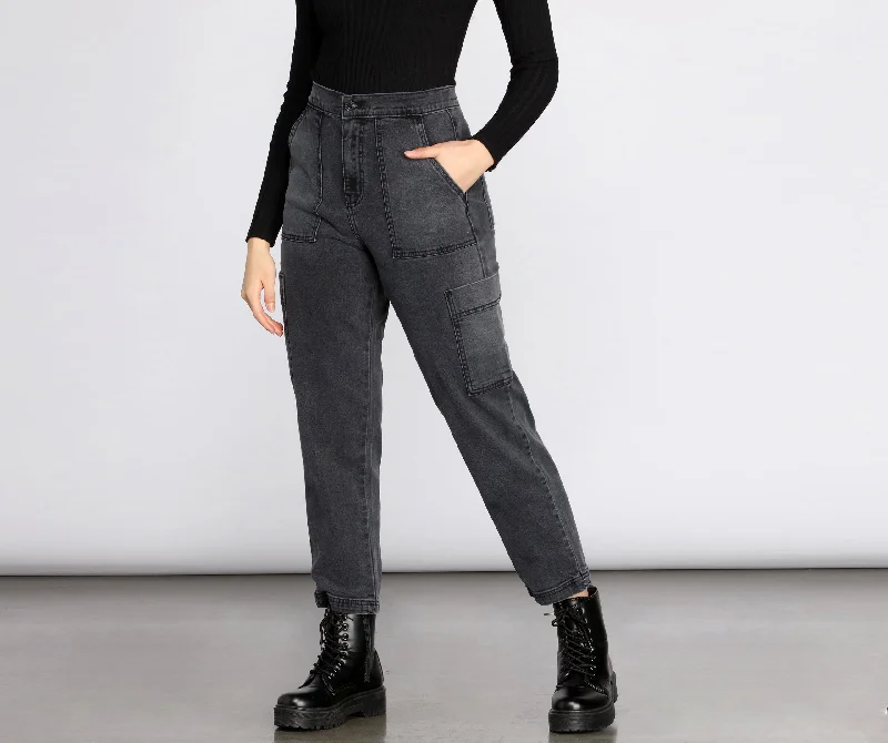Windbreaker fashion Casual Cutie Cargo Style Pants