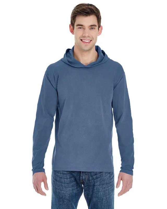 Single item design Comfort Colors 4900 Adult Heavyweight Long-Sleeve Hooded T-Shirt