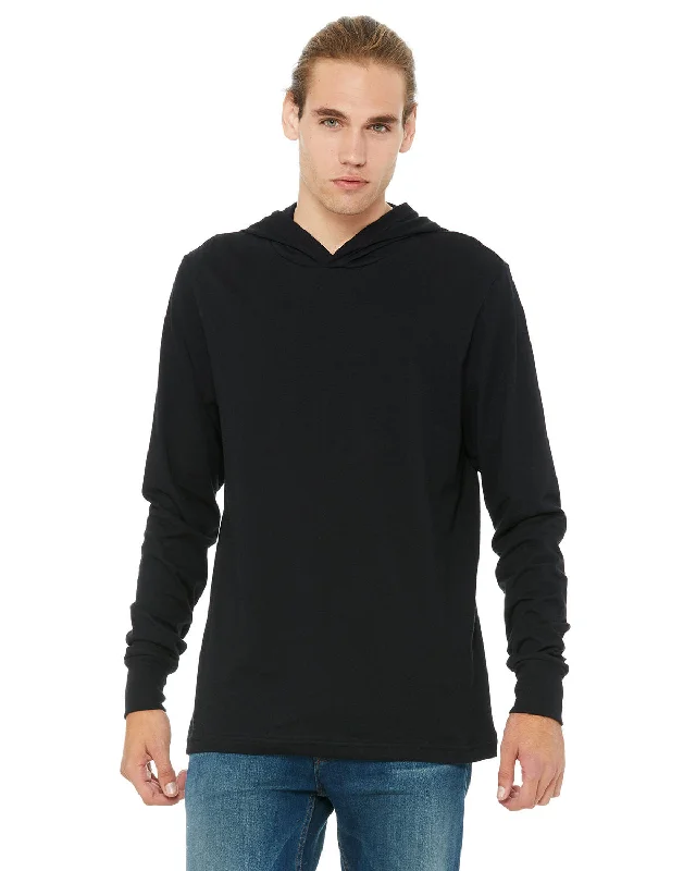 Noble And Elegant Bella + Canvas 3512 Unisex Jersey Long-Sleeve Hoodie