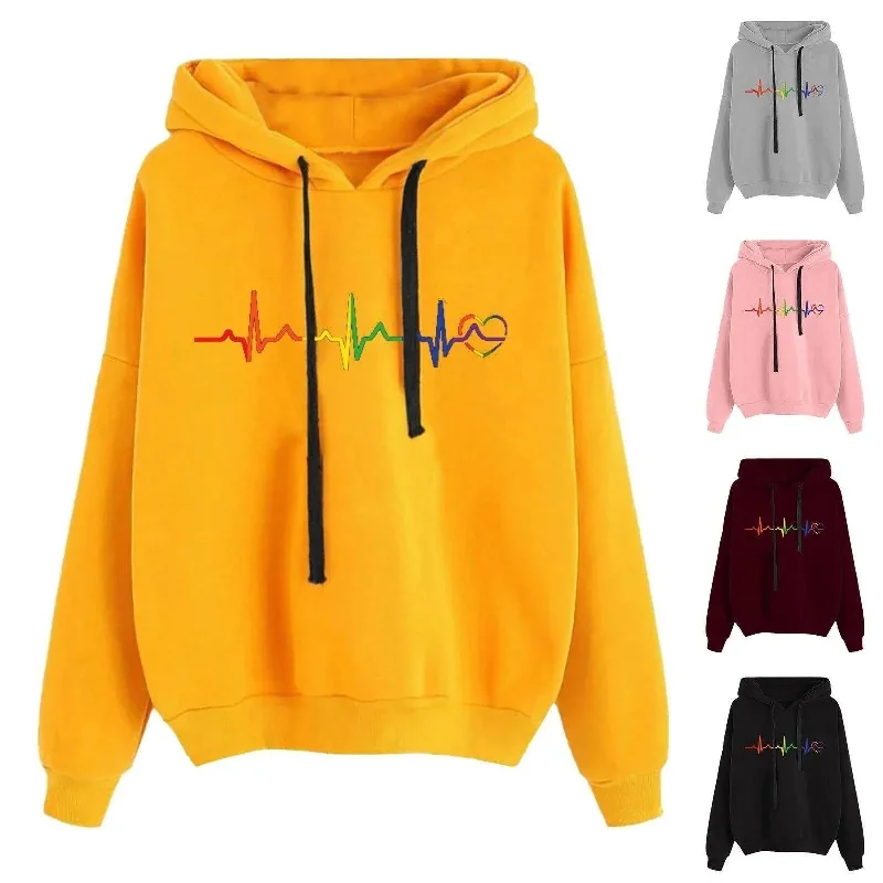 Elegant Style Signature Women Hoodie