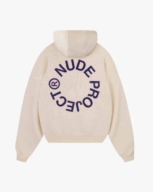 Wandering freely KORY BOXY HOODIE MARSHMALLOW