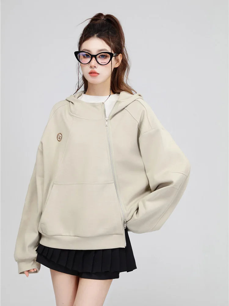 Nightclub Style Harajuku Letter Print Loose Punk Hip Hop Streetwear Comfortable Hoodie Nightclub Style Harajuku Letter Print Loose Punk Hip Hop Streetwear Comfortable Hoodie