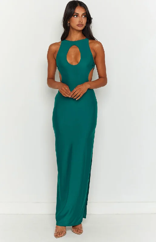 Design And Tailoring Blaire Green Maxi Dress