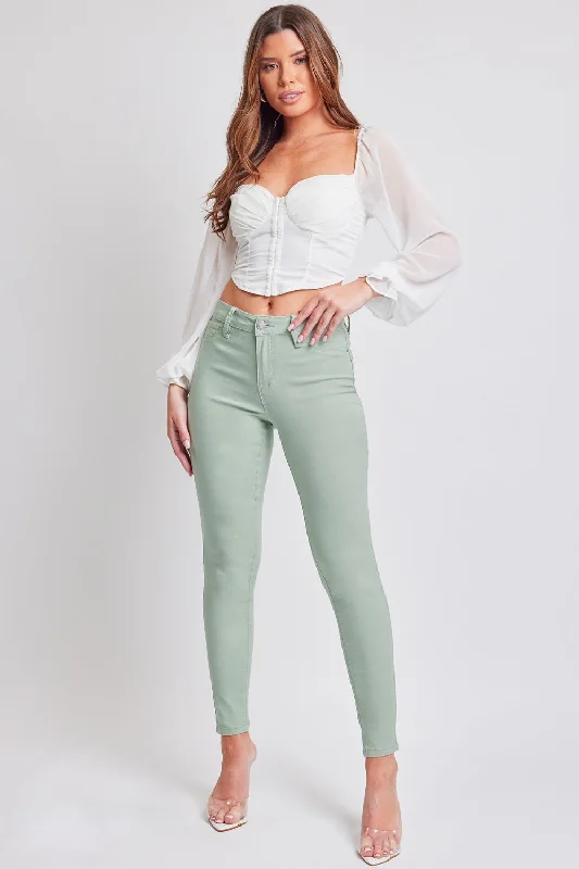 Carefree YMI Jeanswear Hyperstretch Mid-Rise Skinny Jeans
