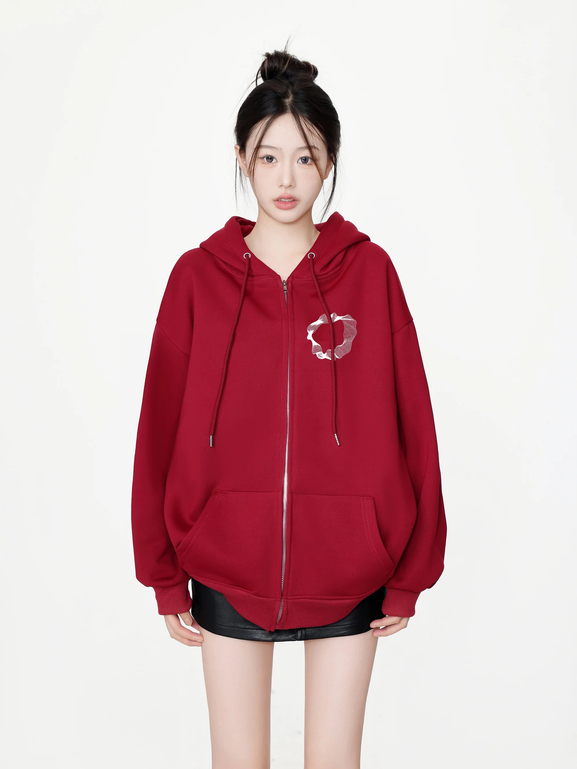 Design Perception American Style Fashion Letters Casual Loose Vintage Pullover Y2K Hoodie Design Perception American Style Fashion Letters Casual Loose Vintage Pullover Y2K Hoodie