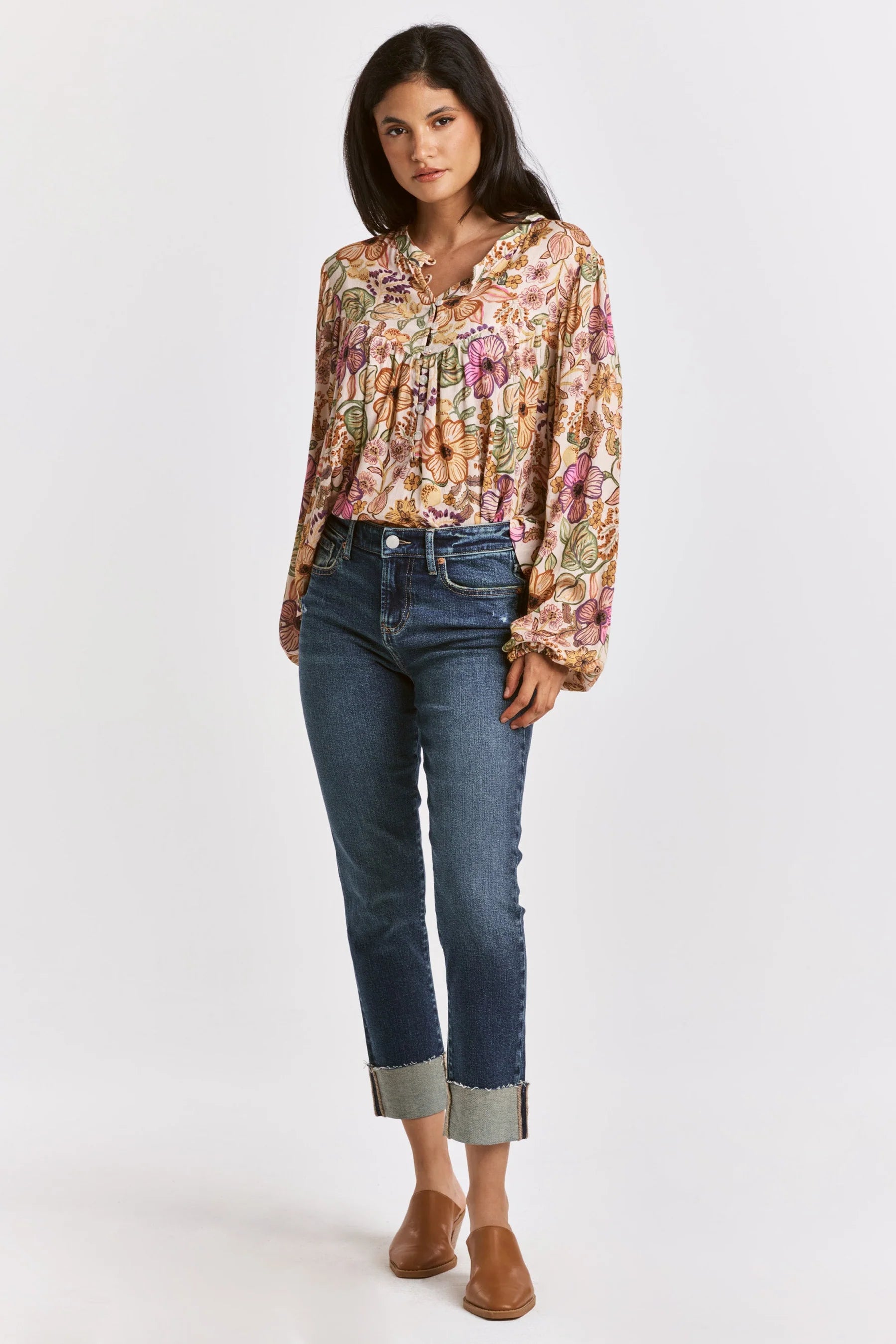 Relaxed And Casual Dear John Blaire Cuffed Jean Sligway