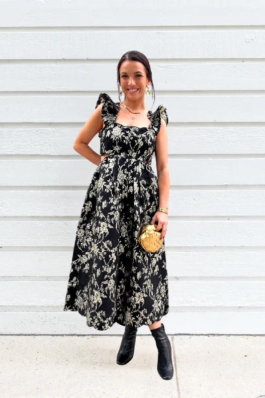 British casual MARLEY MIDI DRESS
