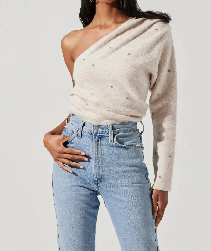 New Products Cosima Sweater In Oatmeal