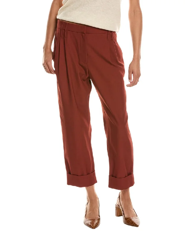 Customized Version Brunello Cucinelli Wool-Blend Pant