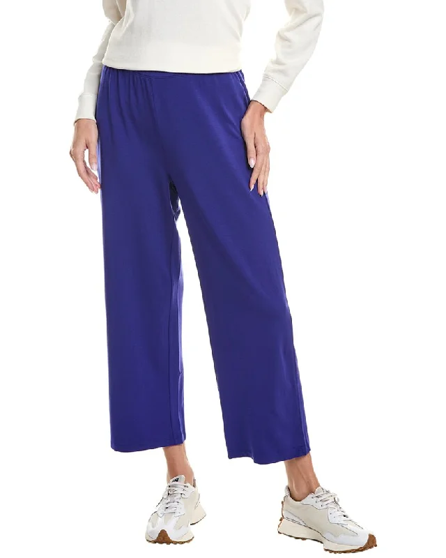 Minimal Style EILEEN FISHER Straight Cropped Pant