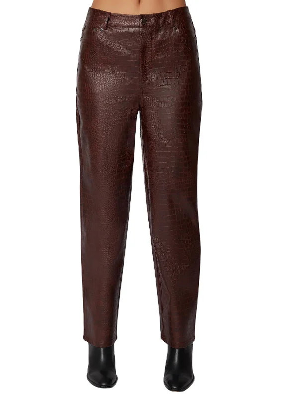 Dessert Matching Idalia Pants In Brown
