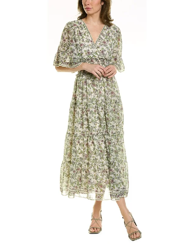 Loose Fit Max Studio Tiered Maxi Dress