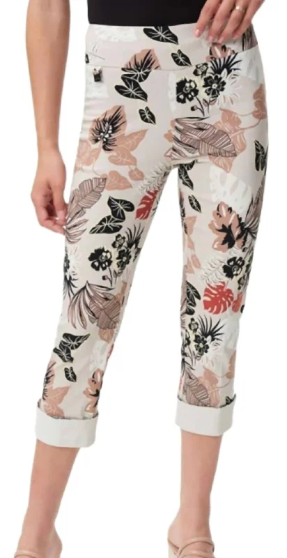 Classic Multi Tropical Pants In Moonlight Multi