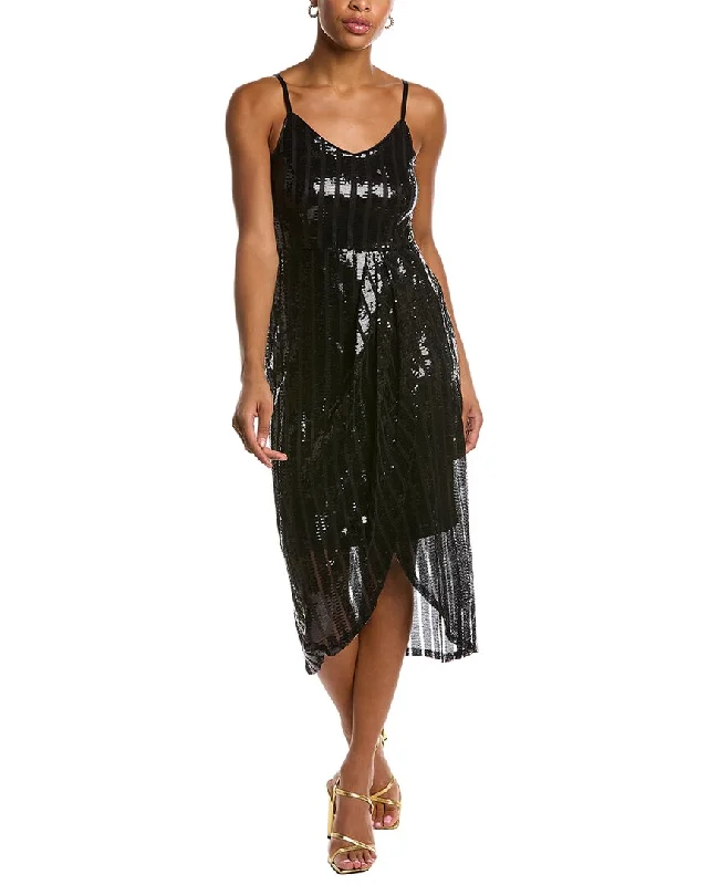 High-end Design Nanette by Nanette Lepore Deco Sequin Cocktail Dress