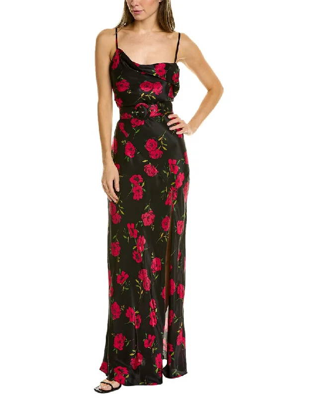 Diamond Series Nicholas Belira Silk-Blend Gown