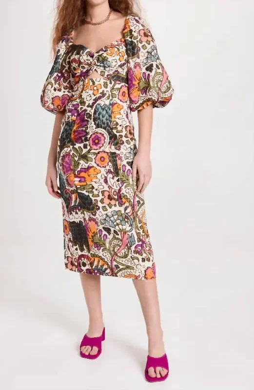 Elegant And Lazy Noa Dress In Lamu Grande