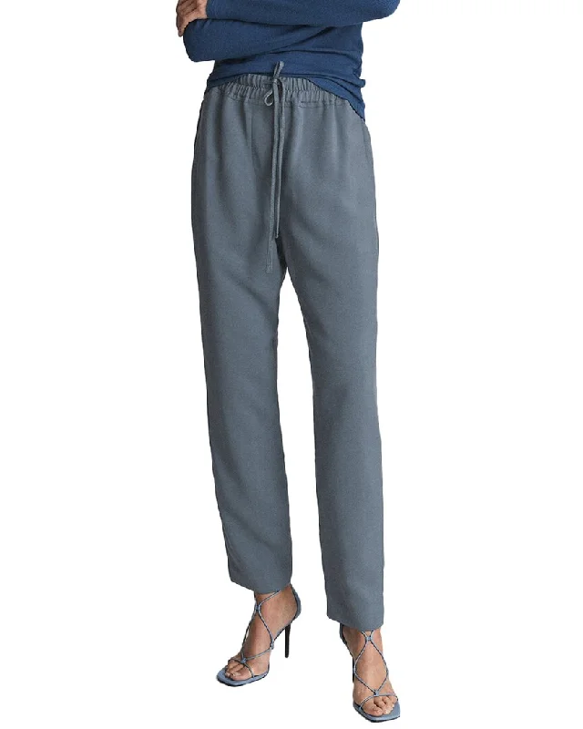 Relaxed And Casual Reiss Fern Pull On Wool-Blend Trouser