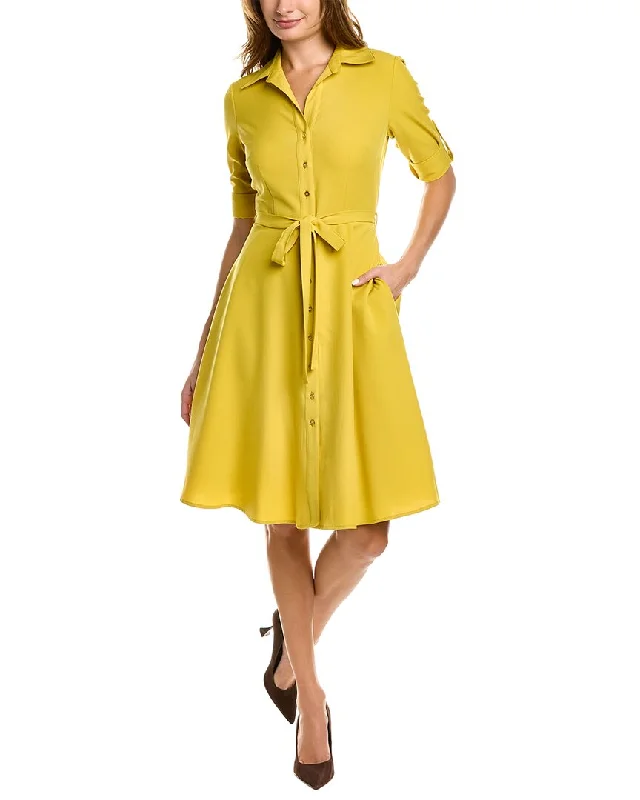 Cool Breeze At Night Sharagano Lepore Shirtdress