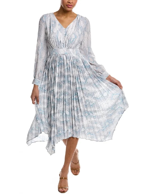 Casual Street T Tahari Handkerchief Midi Dress