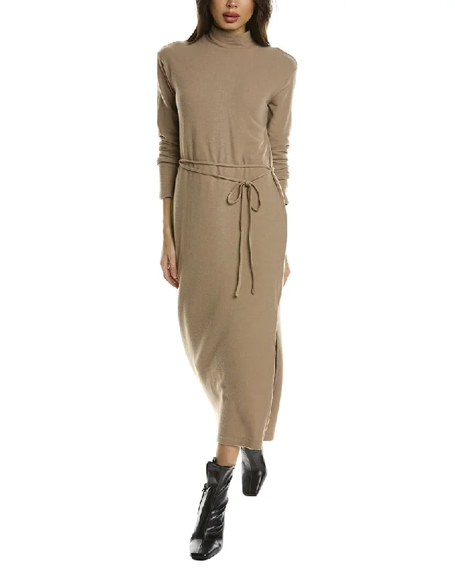 Casual Street Vince Turtleneck Midi Dress