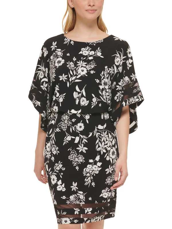 Sports Cool Womens Formal Midi Sheath Dress