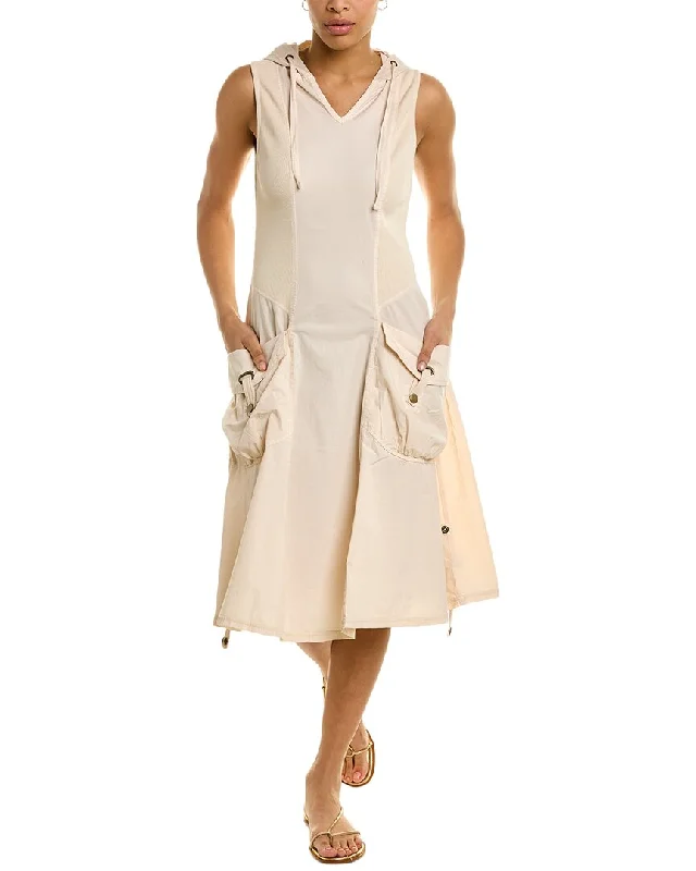 Cool Summer XCVI Jour Hooded Midi Dress