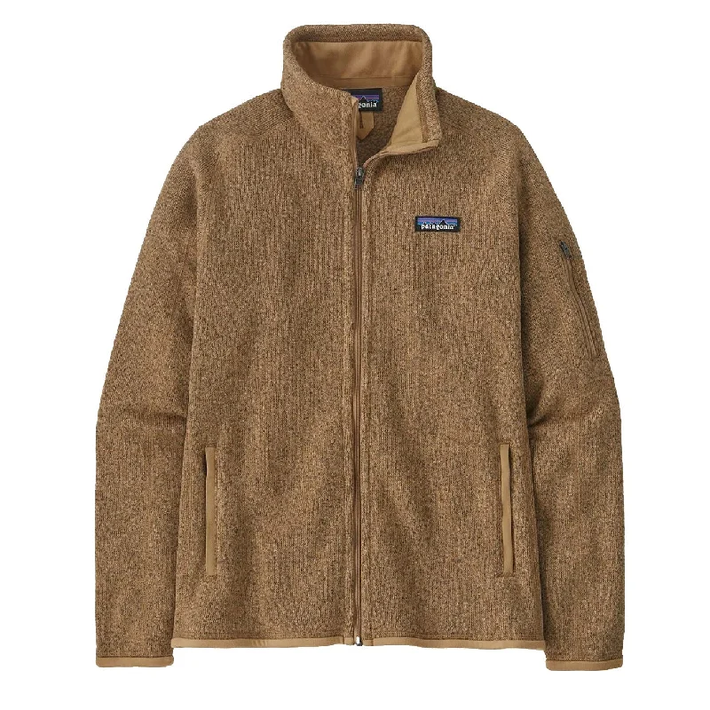 Warm And Comfortable Patagonia Womens Better Sweater Fleece Jacket Grayling Brown