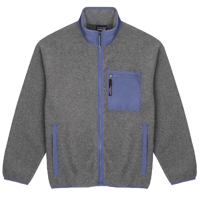 Thin Design Patagonia Womens Synchilla Fleece Jacket Nickel