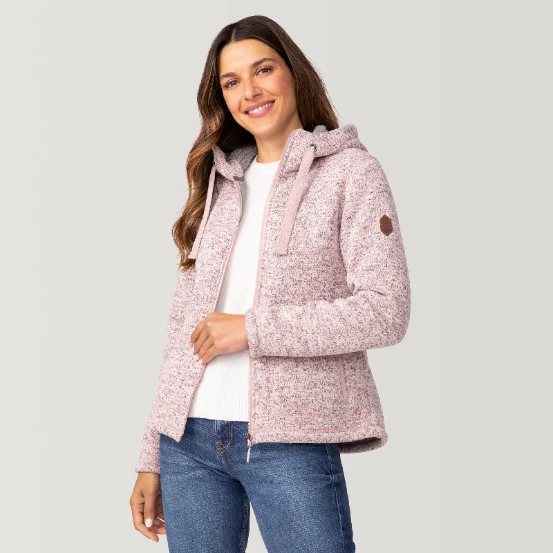 Simple Solid Color Women's Mountain Fleece Jacket