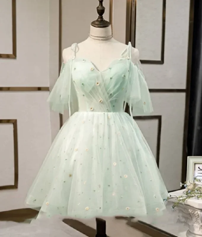 Playful Style Beautiful Beads Tulle Sweetheart Neckline Ball Gown Homecoming Dresses M5911 Playful Style Beautiful Beads Tulle Sweetheart Neckline Ball Gown Homecoming Dresses M5911