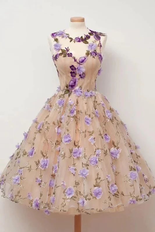 Dessert Matching Charming Handmade Flowers Pretty Teenagers Short Homecoming Dresses M6051 Dessert Matching Charming Handmade Flowers Pretty Teenagers Short Homecoming Dresses M6051