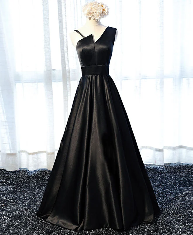 Fresh And Simple Stylish  Satin Long Prom Gown, Formal Dress