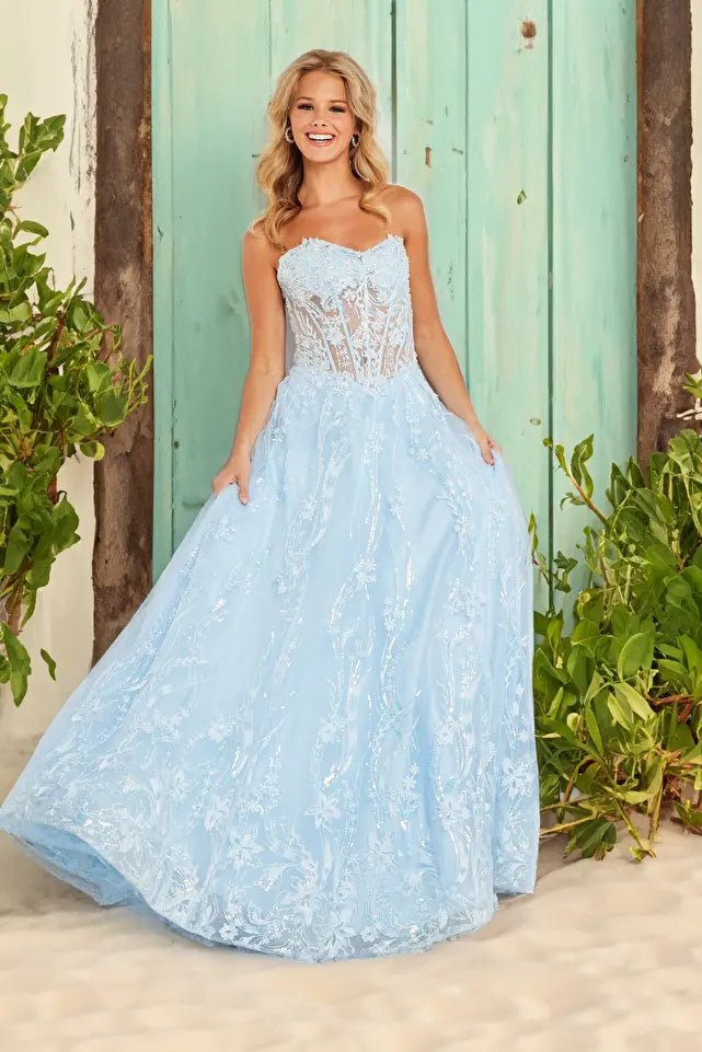 Comfortable And Simple Jovani JVN12254 Dress