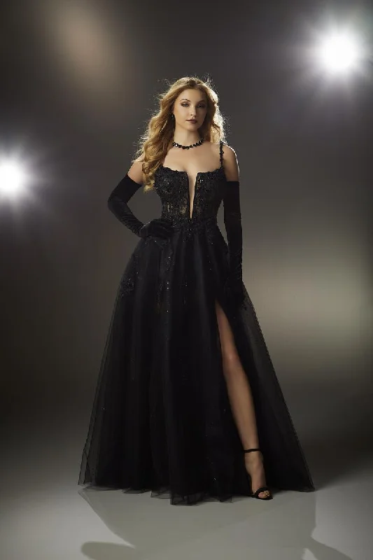 Sweet breath Morilee Tulle A-Line Prom Dress 48005
